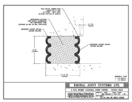 COS_DS_0200_WW_INSIDE_CORNER Seismic Colorseal Double Sided Wall Expansion Joint Inside Corner