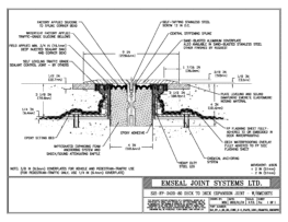 SJS_FP_4_80_DD_CONC_3-8_PLATE_LONG_CHAMFER_EMCRETE Deck to Deck Expansion Joint with Emcrete