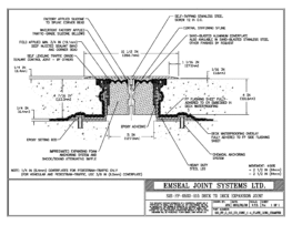 SJS_FP_5_115_DD_CONC_1-4_PLATE_LONG_CHAMFER Deck to Deck Expansion Joint