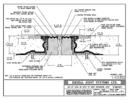 SJS_FP_5_95_DD_CONC_1-4_PLATE_LONG_CHAMFER_EMCRETE Deck to Deck Expansion Joint with Emcrete