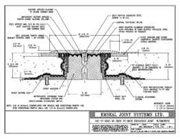 SJS_FP_5_95_DD_CONC_3-8_PLATE_LONG_CHAMFER_EMCRETE Deck to Deck Expansion Joint with Emcrete