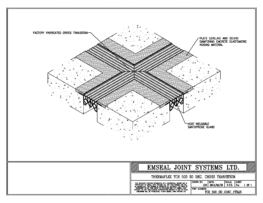 Expansion Joint Details: Thermaflex TCR System 90 Degree Cross Transition EMSEAL