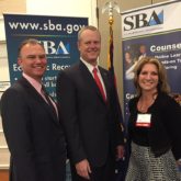 Hensley EMSEAL Heims and Charlie Baker SBA Awards