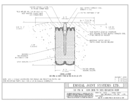 Expansion Joint Detail: SJS-FR2 Deck to Deck Expansion Joint EMSEAL