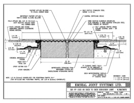 SJS-FP_15_60_DW_CONC_1-4_PLATE_LONG_CHAMFER Deck to Wall Expansion Joint