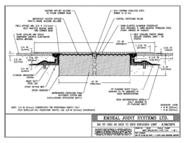 SJS-FP_16_60_DD_CONC_1-4_PLATE_LONG_CHAMFER_EMCRETE Deck to Deck Expansion Joint with Emcrete