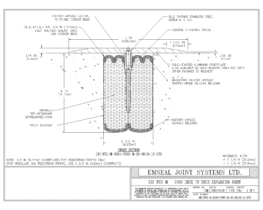 Expansion Joint Detail: SJS-FR2 Deck to Deck Expansion Joint EMSEAL