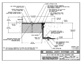SJS-FP_10_200_DW_CONC_3-8_PLATE_LONG_CHAMFER Deck to Wall Expansion Joint