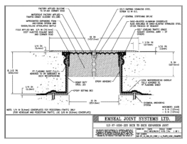 SJS-FP_10_220_DD_CONC_1-4_PLATE_LONG_CHAMFER Deck to Deck Expansion Joint