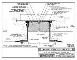 SJS-FP_10_255_DD_CONC_1-4_PLATE_LONG_CHAMFER Deck to Deck Expansion Joint