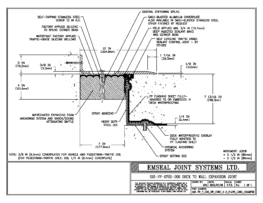 SJS-FP_7_200_DW_CONC_3-8_PLATE_LONG_CHAMFER Deck to Wall Expansion Joint