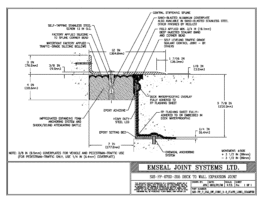 SJS-FP_7_255_DW_CONC_3-8_PLATE_LONG_CHAMFER Deck to Wall Expansion Joint