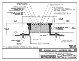 SJS-FP_8_130_DD_CONC_1-4_PLATE_LONG_CHAMFER Deck to Deck Expansion Joint