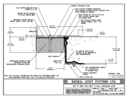 SJS-FP_9_220_DW_CONC_3-8_PLATE_LONG_CHAMFER Deck to Wall Expansion Joint