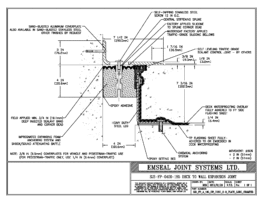 SJS_FP_4_185_DW_CONC_3-8_PLATE_LONG_CHAMFER Deck to Wall Expansion Joint