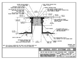 SJS_FP_4_200_DD_CONC_3-8_PLATE_LONG_CHAMFER_EMCRETE Deck to Deck Expansion Joint with Emcrete