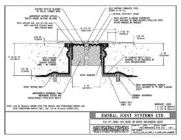 SJS_FP_5_150_DD_CONC_3-8_PLATE_LONG_CHAMFER Deck to Deck Expansion Joint