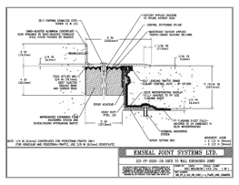 SJS_FP_5_150_DW_CONC_1-4_PLATE_LONG_CHAMFER-Deck-to-Wall-Expansion-Joint