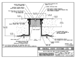 SJS_FP_5_220_DD_CONC_1-4_PLATE_LONG_CHAMFER Deck to Deck Expansion Joint