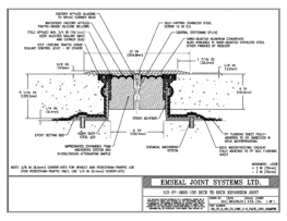 SJS_FP_6_130_DD_CONC_3-8_PLATE_LONG_CHAMFER Deck to Deck Expansion Joint