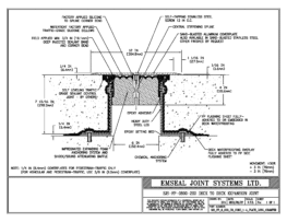 SJS_FP_6_200_DD_CONC_1-4_PLATE_LONG_CHAMFER Deck to Deck Expansion Joint