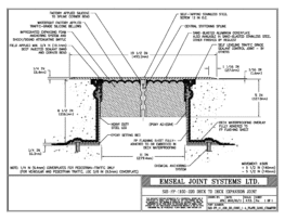 SJS-FP_11_220_DD_CONC_1-4_PLATE_LONG_CHAMFER Deck to Deck Expansion Joint