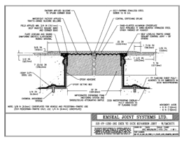 SJS-FP_12_200_DD_CONC_3-8_PLATE_LONG_CHAMFER_EMCRETE Deck to Deck Expansion Joint with Emcrete