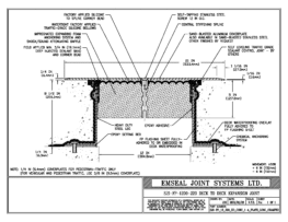 SJS-FP_12_220_DD_CONC_1-4_PLATE_LONG_CHAMFER Deck to Deck Expansion Joint