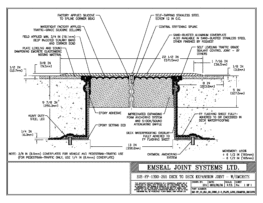 SJS-FP_13_255_DD_CONC_3-8_PLATE_LONG_CHAMFER_EMCRETE Deck to Deck Expansion Joint with Emcrete