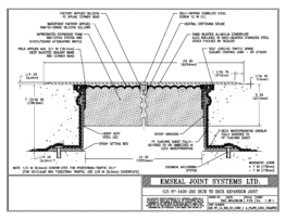 SJS-FP_14_200_DD_CONC_1-4_PLATE_LONG_CHAMFER Deck to Deck Expansion Joint