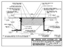 SJS-FP_14_220_DD_CONC_3-8_PLATE_LONG_CHAMFER_EMCRETE Deck to Deck Expansion Joint with Emcrete