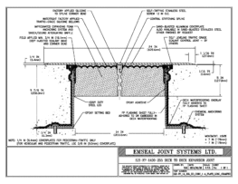 SJS-FP_14_255_DD_CONC_1-4_PLATE_LONG_CHAMFER Deck to Deck Expansion Joint