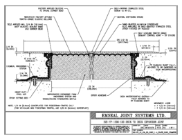 SJS-FP_15_130_DD_CONC_1-4_PLATE_LONG_CHAMFER Deck to Deck Expansion Joint