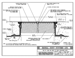 SJS-FP_15_165_DD_CONC_1-4_PLATE_LONG_CHAMFER Deck to Deck Expansion Joint