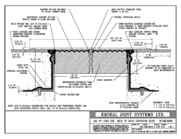 SJS-FP_15_220_DD_CONC_3-8_PLATE_LONG_CHAMFER_EMCRETE Deck to Deck Expansion Joint with Emcrete