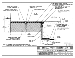 SJS-FP_15_220_DW_CONC_1-4_PLATE_LONG_CHAMFER Deck to Wall Expansion Joint