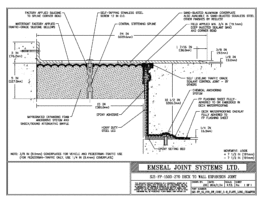 SJS-FP_15_270_DW_CONC_3-8_PLATE_LONG_CHAMFER Deck to Wall Expansion Joint