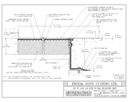 SJS-FP_16_255_DW_CONC_1-4_PLATE_LONG_CHAMFER Deck to Wall Expansion Joint