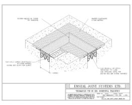 Expansion Joint Details: Thermaflex TCR System 90 Degree Horizontal Transition EMSEAL