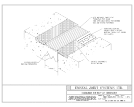 Expansion Joint Details: Thermaflex TCR System End Cap Termination EMSEAL