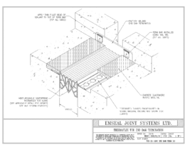 Expansion Joint Details: Thermaflex TCR System End Dam Termination EMSEAL