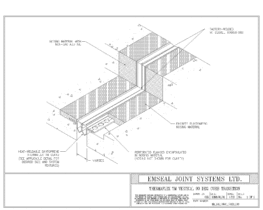 Expansion Joint Details: Thermaflex TM System Vertical 90 Degree Curb Transition EMSEAL