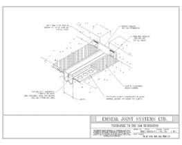 Expansion Joint Details: Thermaflex TM System End Dam Termination EMSEAL