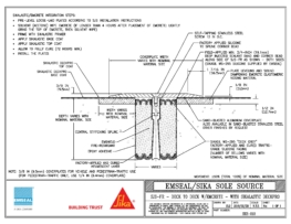 SJS-FR with Emcrete Deck-to-Deck with Sikalastic Deckpro (Typical)