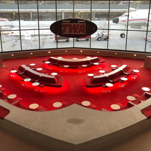 Lounge at TWA Hotel - Expansion Joints by Emseal