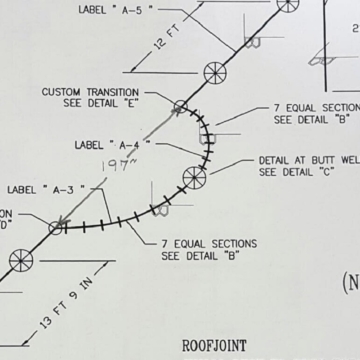 Expansion joint shop drawings from field measurements - Emseal