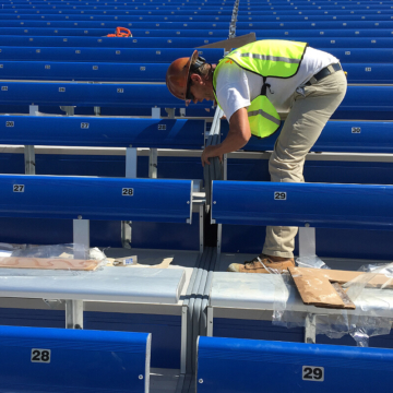 Custom expansion joint transitions waterproof stadium expansion joints - Emseal