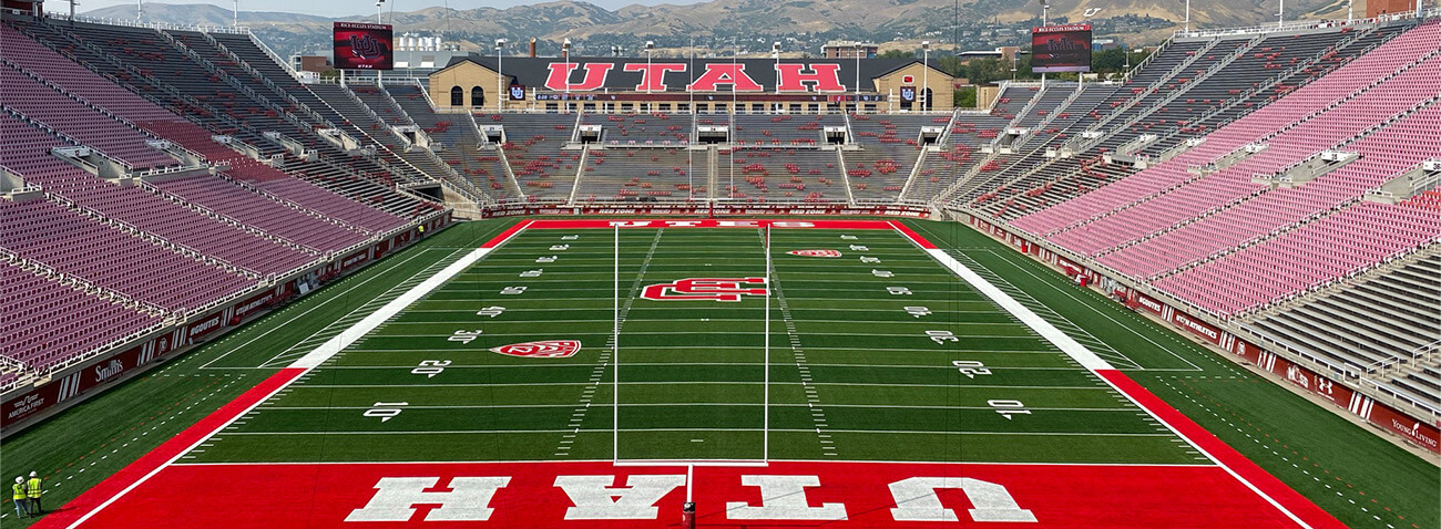 University of Utah Utes, Rick Eccles Stadium expansion joints sealed by Sika Emseal