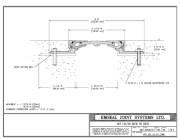 EMSEAL SFS 135/30 interior expansion joint