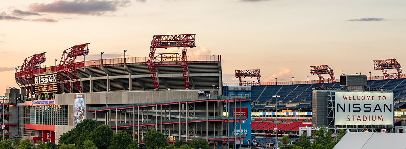 Tennessee Titans Nissan Stadium used Sika Emseal expansion joints to retrofit failing and leaking original systems